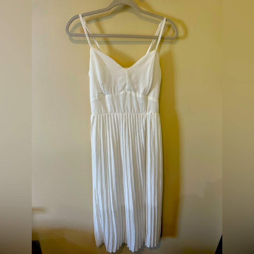 White formal dress (Only worn once)